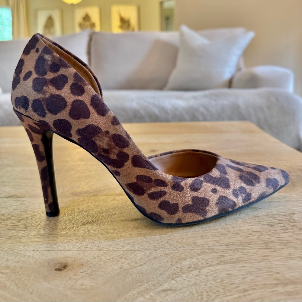Mossimo Leopard Print Stiletto Heels